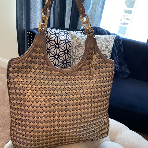 Cole Haan Handbags - ✨Cole Haan✨FLASH SALE!!!✨NWT!✨Genevieve RARE! Weave Bag